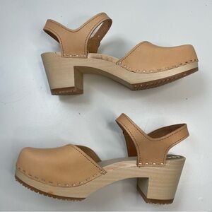 NEW Sandgrens Swedish Clogs Victoria classic sandal Women Sz 40EU 9US READ